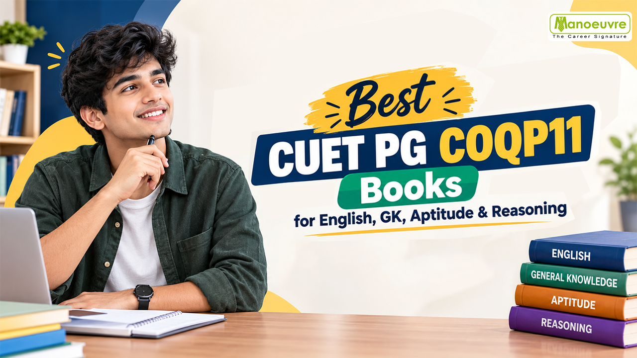 Best CUET PG COQP11 Books for English, GK, Aptitude & Reasoning
