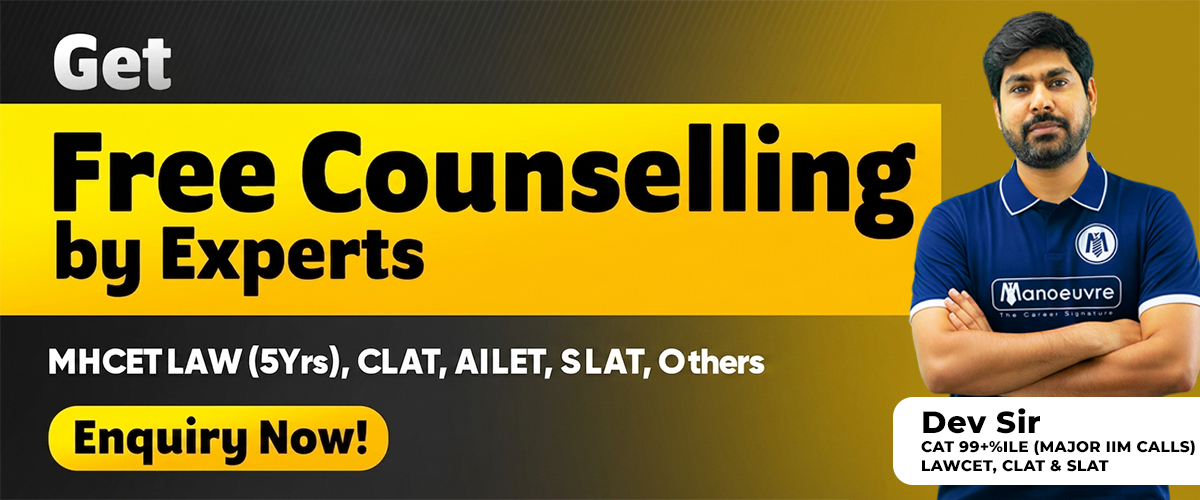 Get Free Counseling for LAW 5 years Entrance Exams