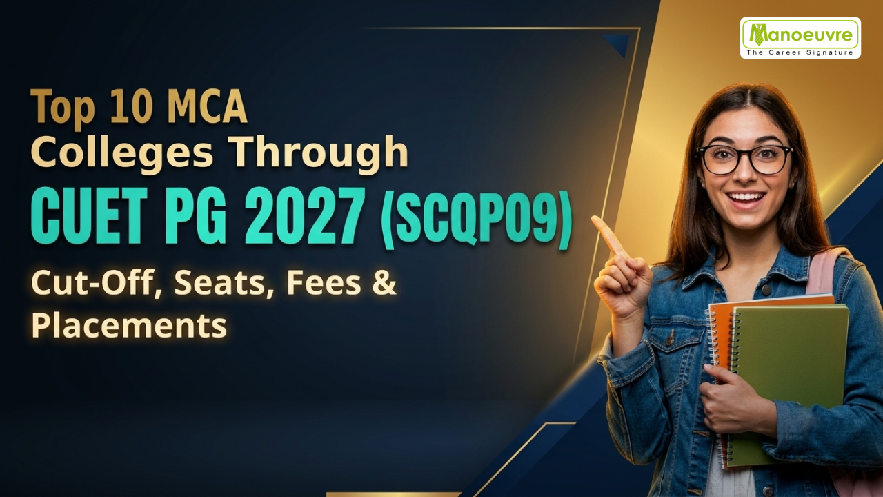 Top 10 MCA Colleges Through CUET PG 2027: Cut-Off, Fees & Placements